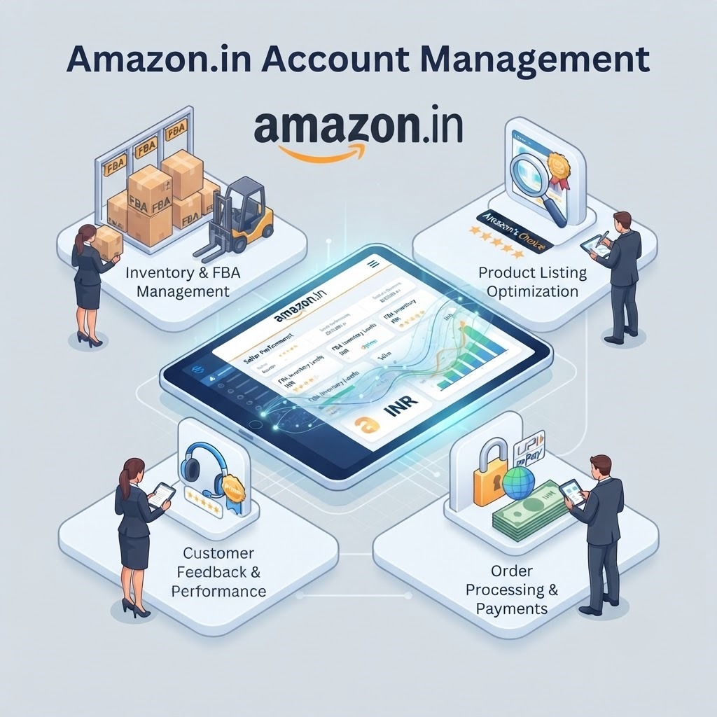top e-commerce account management company in jaipur